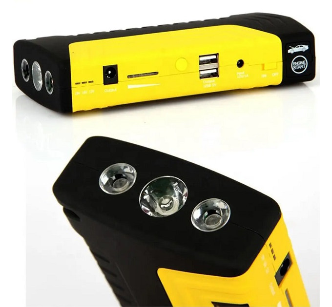 Пусковий автомобільний пристрій для акумулятора JUMP STARTER Power Bank 50800 mAh