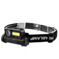 Фонарик налобный BAILONG BL-123 COB + USB CHARGE 