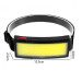 Фонарик налобный BAILONG BL-F007 COB + USB CHARGE 