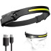 Ліхтарик налобний BAILONG BL-G28 XPE+COB USB CHARGE