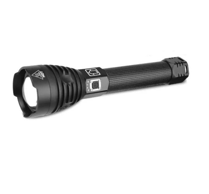 Фонарик ручной BL 601 P90 2*26650 battery + USB CHARGE 