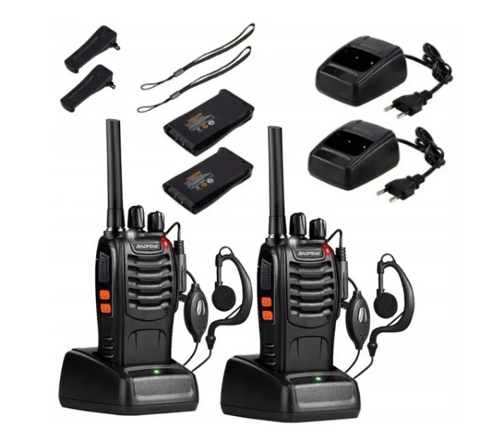 Рація 888s + headphones (ціна за пару)