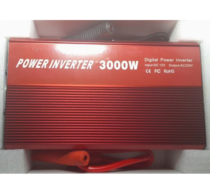 Перетворювач 3000W 12V UN-3059 (work 1200W)