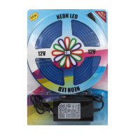 Лента силиконовая LED NEON 5M Blue 12V-220V  
