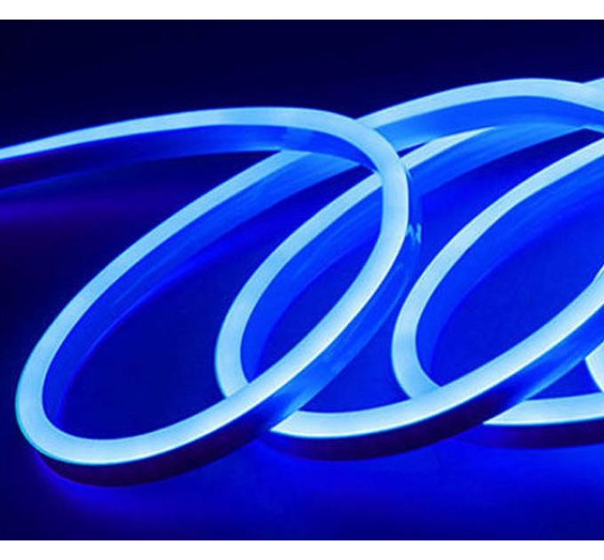 Лента силиконовая LED NEON 5M Blue 12V-220V  