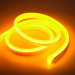 Стрічка силіконова LED NEON 5M Yellow 12V-220V