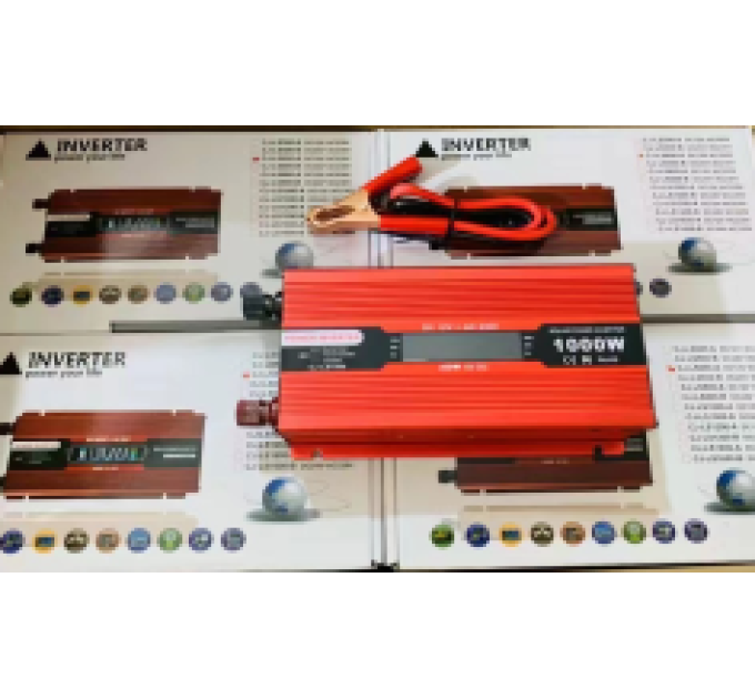 Перетворювач 1000W D+LCD 12V digital (work 660W)