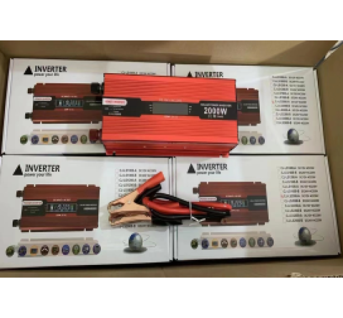 Перетворювач 2000W D+LCD12V digital (work 1000W)