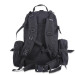 Рюкзак Тактичний з підсумками B08 Black 55L