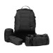 Рюкзак Тактичний з підсумками B08 Black 55L