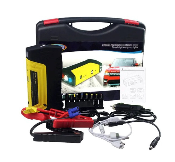 Пусковий автомобільний пристрій для акумулятора JUMP STARTER Power Bank 50800mah (work 6000 mAh)