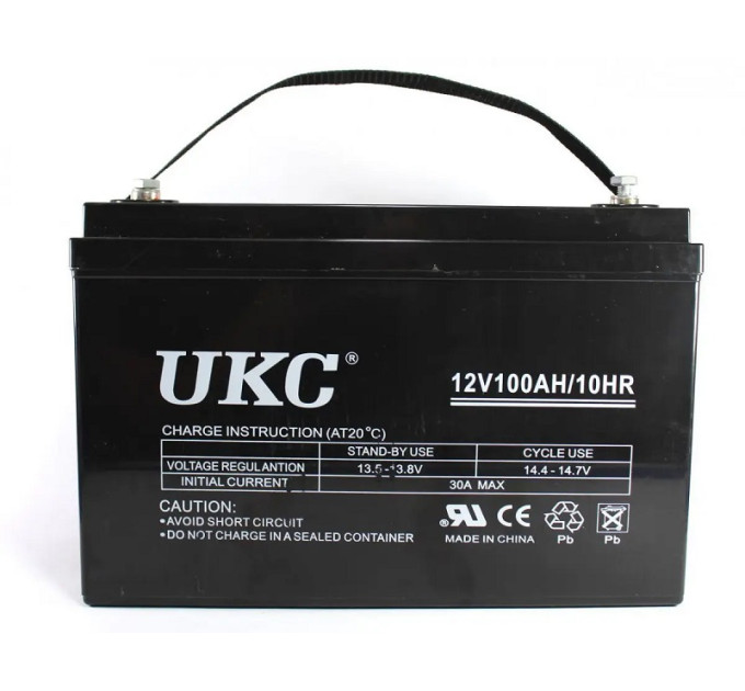 Аккумулятор гелиевый 12V/100A UKC 