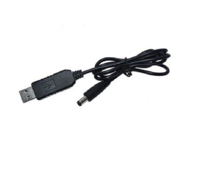 Кабель живлення USB 5V - DC 12V (для роутерів)