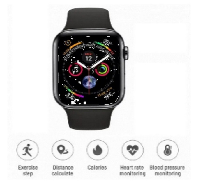 Смарт-годинник Smart Watch T55 з 2 ремінцями
