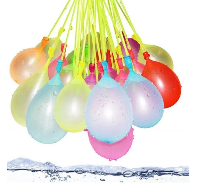 Набір водяних куль 37шт Happy Baby Balloons
