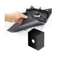 Комплект тефлонових накладок для газової плити з антипригарним покриттям (пачка 10 шт)