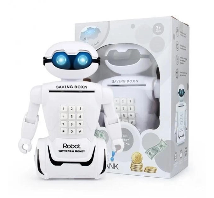 Скарбничка дитяча електронна ROBOT PIGGY BANK