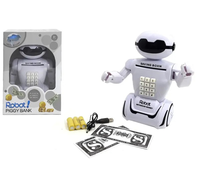 Скарбничка дитяча електронна ROBOT PIGGY BANK