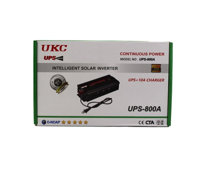 Перетворювач 800W 12V AC/DC UPS+CHARGE 10A