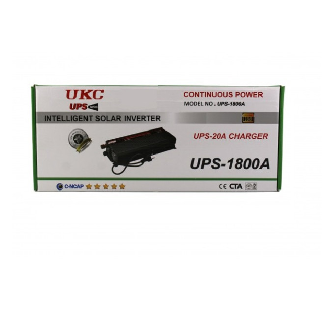 Перетворювач 1800W 12V AC/DC UPS+CHARGE 20A