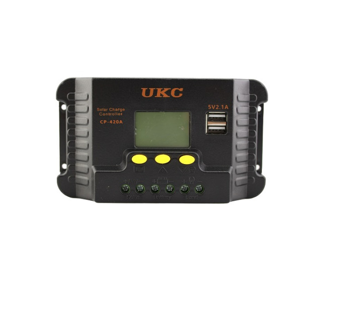 Контролер заряду для сонячної батареї CP-420A 20A