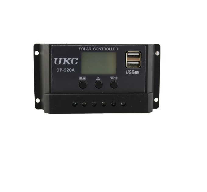 Контролер заряду для сонячної батареї DP-520A 20A 