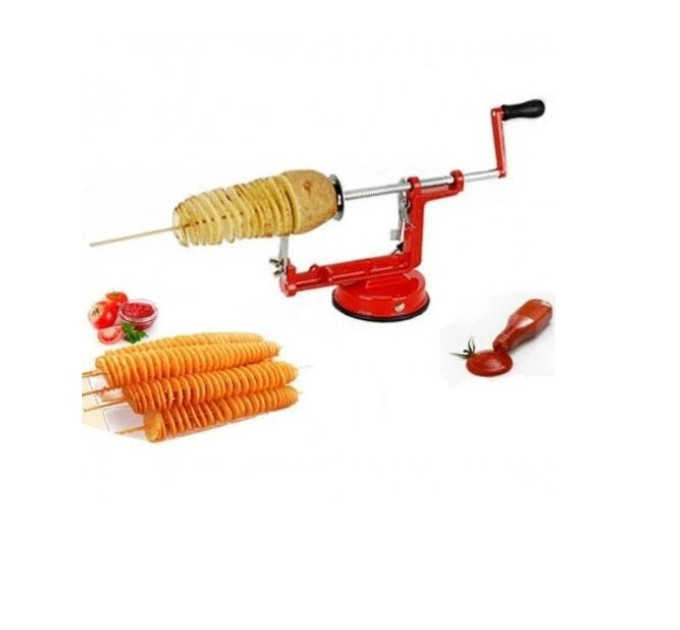 Машинка для нарізки картоплі спіраллю Spiral Potato Slicer