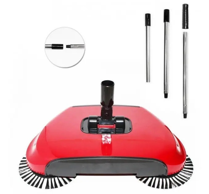 Віник механічний з контейнером Sweep Drag All-In-One