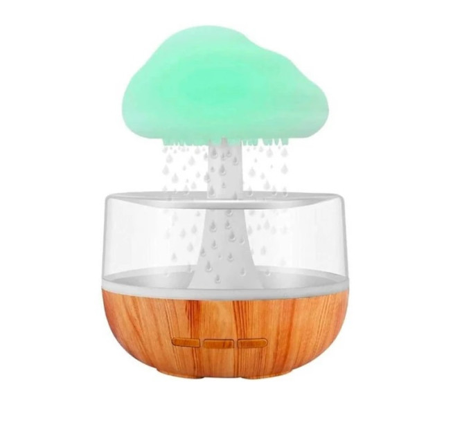 Нічник зволожувач із ефектом дощу Cloud Rain Humidifier