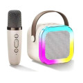 Міні-дитяче караоке з підсвічуванням RGB K12 (1 микрофон)