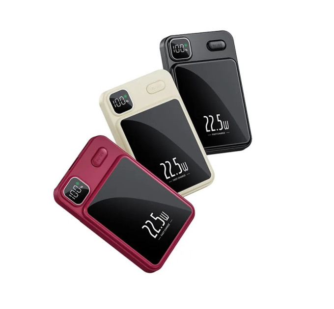 Мобильная зарядка Magnetic Power Bank UNIQUE 90.000mAh 22.5W