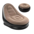 Надувное кресло с пуфом-подставкой для ног AIR SOFA 
