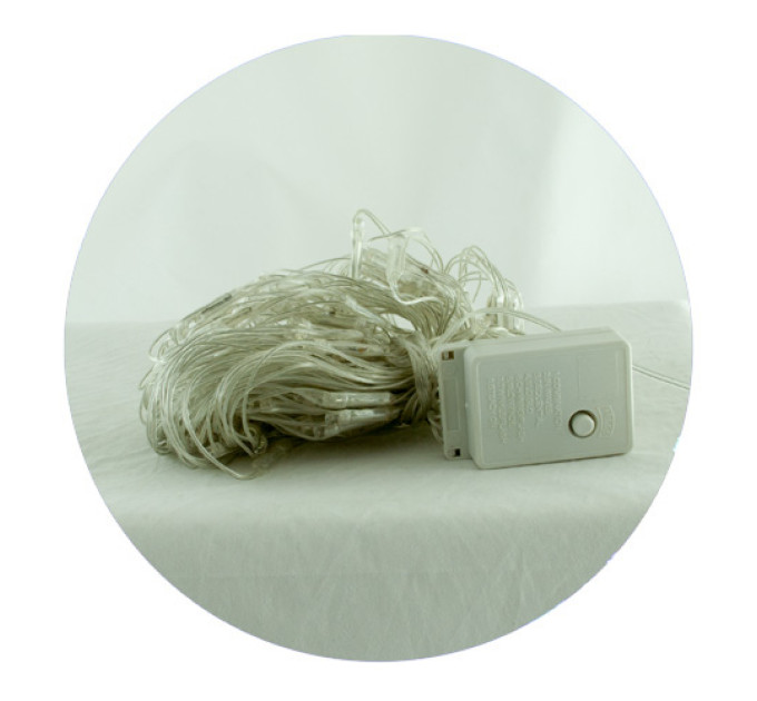 Гирлянда-сетка (Net-Lights) внутренняя 120PICM разноцветная (пров.:прозрачный; 1.3м)