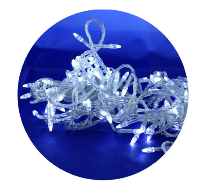 Гирлянда-нить (String-Lights) 100W-2 внутренняя, пров.:прозрачный, 7м (Белый)