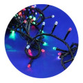 Гирлянда-нить (String-Lights) 500M-4 внутренняя, пров.:черный, 30м (Разноцветная)