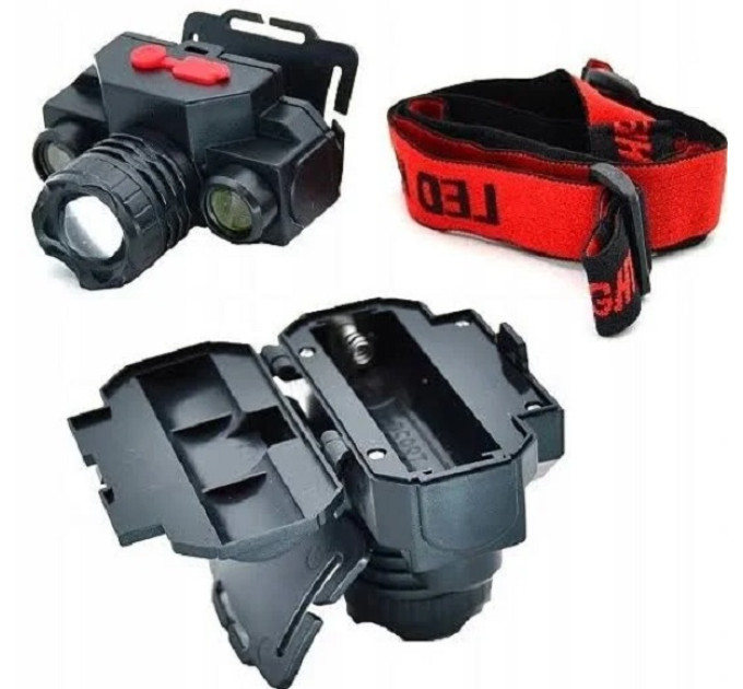 Фонарик налобный  Bailong KX-1805  COB XPE