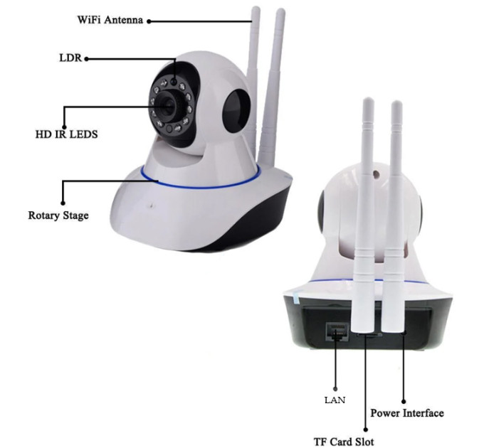 Камера IP 6030A/100SS 1mp
