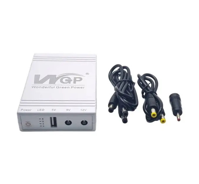 ДБЖ для роутера UPS WGP-103 10400 mAh на 5V 9V 12V