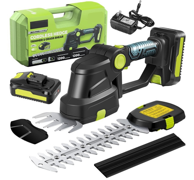 Кущоріз акумуляторний Saker Trimmer and Grass shear 36V KRAFFTEC