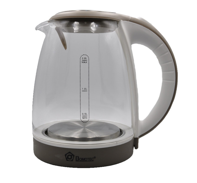 Електрочайник Domotec MS-8113 2л, 2200Вт (Коричневий)
