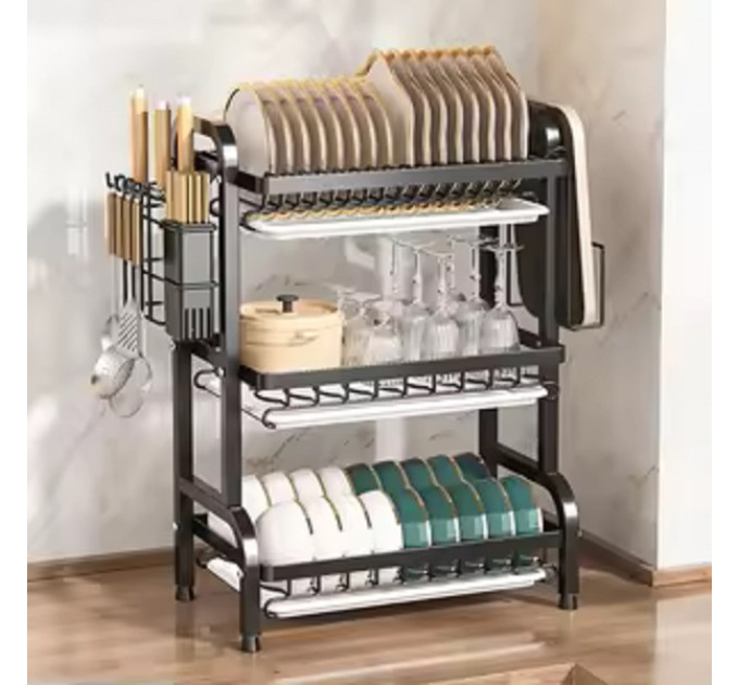 Сушіння для посуду в 3 рівні Bowl Rack