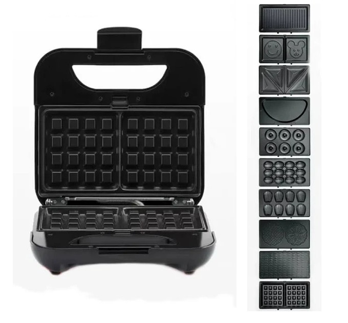 Сендвічниця 10в1 Domotec MS-209 2000Вт