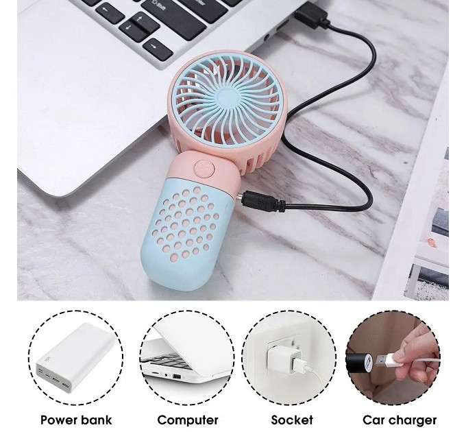 Вентилятор ручний акумуляторний Mini Fan Z8 USB