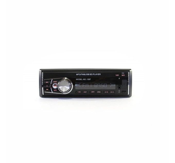 Автомагнитола MP3-1087 (съем/ISO)