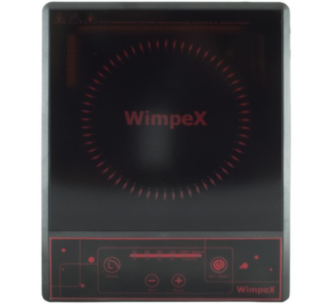 Плита инфракрасная WIMPEX WX-1322 1кф., 2000Вт. (Черный)