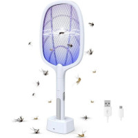 Електрична мухобойка з підсвічуванням на акумуляторі Mosquito Swatter Електрична мухобойка з підсвічуванням на акумуляторі Mosquito Swatter