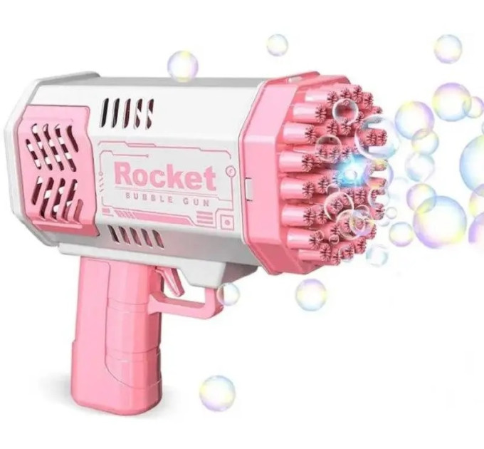 Дитячий пістолет для мильних бульбашок Rocket Bubble Gun