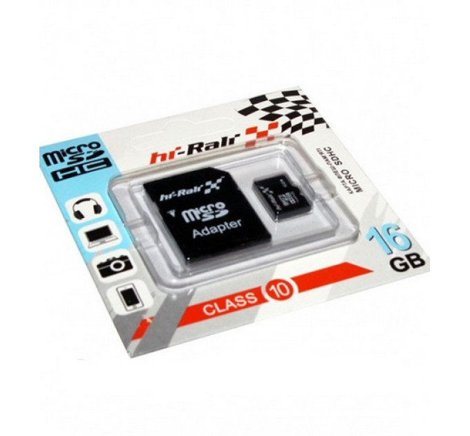 Карта пам'яті HI-RALI 16GB4 with Adapter