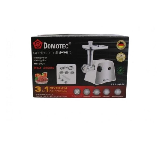 Мясорубка DOMOTEC MS-2028 4500W
