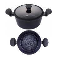 Каструля з алмазним антипригарним покриттям та кришкою EDENBERG EB-3485 3л